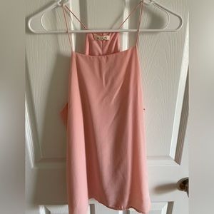 Blush pink tank top